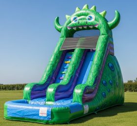 T8-8493 Monster Theme Inflatable Water S...