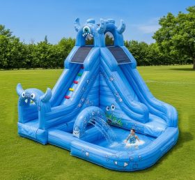 T8-8657 Monster Theme Inflatable Water S...