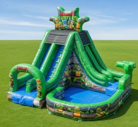 T8-8668 Ninja Turtles Theme Inflatable W...