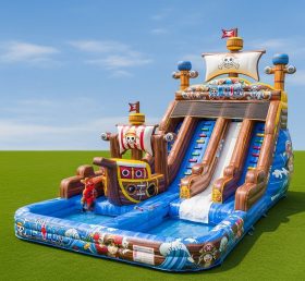 T8-8672 One Piece Theme Inflatable Water...