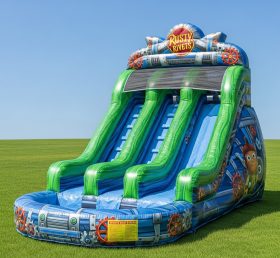T8-8528 Rusty Rivets Theme Inflatable Wa...
