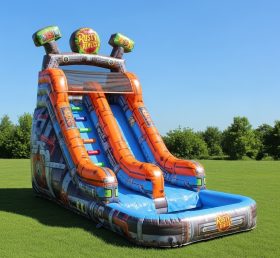 T8-8693 Rusty Rivets Theme Inflatable Wa...