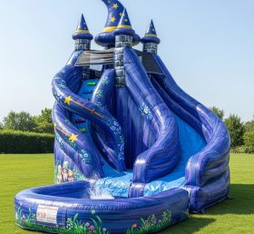 T8-8585 Wizard Theme Inflatable Water Sl...