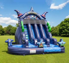 T8-8586 Wizard Theme Inflatable Water Sl...