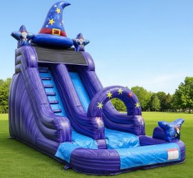 T8-8589 Wizard Theme Inflatable Water Sl...