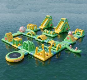 S204 Cocomelon Theme Inflatable Water Pa...