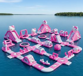 S215 Hello Kitty Theme Inflatable Water ...