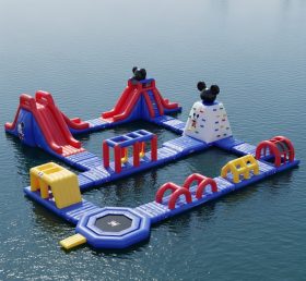 S221 Mickey & Minnie Theme Inflatable Wa...