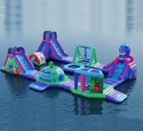 S249 Pj Masks Theme Inflatable Water Par...