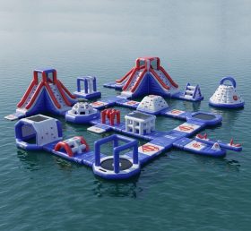 S272 Superhero Theme Inflatable Water Pa...