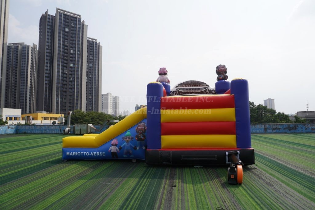 T2-4385B Bounce House & Slide for “Seattle Music”