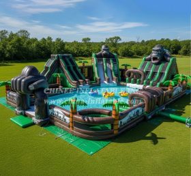 Pool3-615 King Kong Theme Pool Water Par...