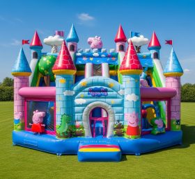 T2-8659 Peppa Pig Inflatable Castle