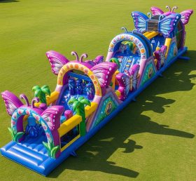 T7-3724 Butterfly Theme Inflatable Obsta...