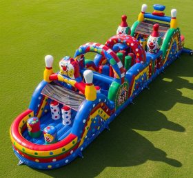 T7-3750 Clown Theme Inflatable Obstacle ...