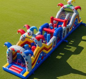 T7-3751 Clown Theme Inflatable Obstacle ...
