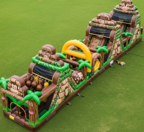 T7-3911 Monkey Theme Inflatable Obstacle...