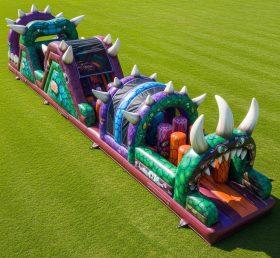 T7-3912 Monster Theme Inflatable Obstacl...