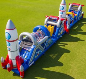 T7-3987 Rocket Theme Inflatable Obstacle...