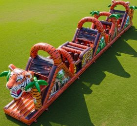 T7-4025 Tiger Theme Inflatable Obstacle ...