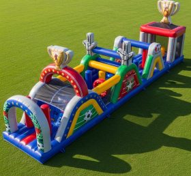 T7-4074 World Cup Theme Inflatable Obsta...