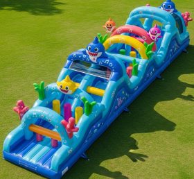 T7-4103 Baby Shark Theme Inflatable Obst...