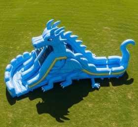 T8-5548 Dragon Theme Inflatable Water Sl...