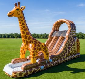 T8-5611 Giraffe Theme Inflatable Water S...