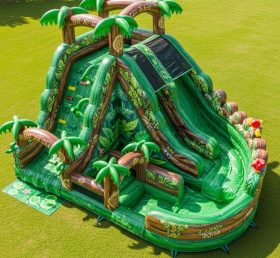 T8-5644 Jungle Theme Inflatable Water Sl...