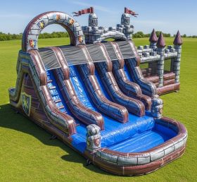 T8-5659 Knight Theme Inflatable Water Sl...