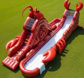 T8-5668 Lobster Theme Inflatable Water S...