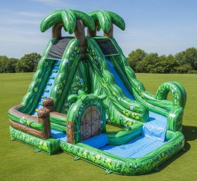 T8-5675 Magic Forest Theme Inflatable Wa...