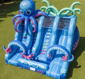 T8-5710 Octopus Theme Inflatable Water S...