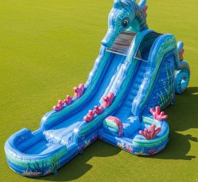 T8-5793 Seahorse Theme Inflatable Water ...