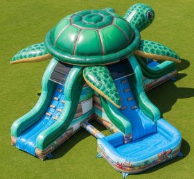 T8-5854 Turtle Theme Inflatable Water Sl...