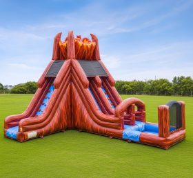 T8-5863 Volcano Theme Inflatable Water S...
