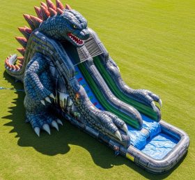 T8-7244 Godzilla Theme Inflatable Water ...