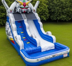 T8-7258 Gundam Theme Inflatable Water Sl...