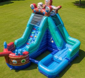 T8-7411 Popeye Theme Inflatable Water Sl...