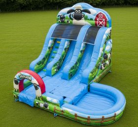 T8-7443 Shaun the Sheep Theme Inflatable...