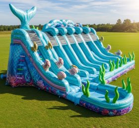T8-7687 Mermaid Theme Giant Slide