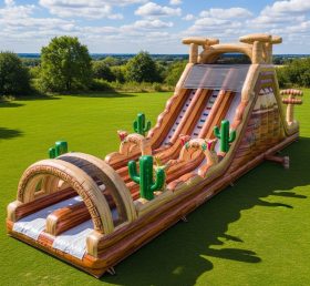 T8-7748 Desert Theme Inflatable Slide