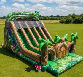 T8-7785 Magic Forest Theme Inflatable Sl...
