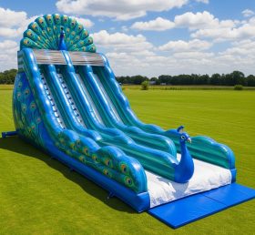 T8-7863 Peacock Theme Giant Slide