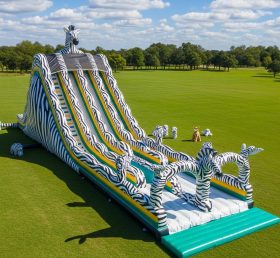 T8-7888 Zebra Theme Giant Slide