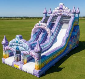 T8-8745 Fairy Tale Castle Inflatable Sli...