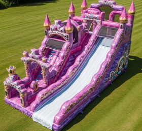 T8-8746 Princess Castle Theme Inflatable...
