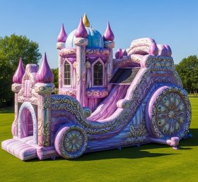 T8-8747 Princess Carriage Inflatable Com...