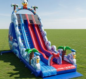 T8-9015 Donald Duck Inflatable Slide