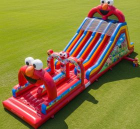 T8-9088 Tickle Me Elmo Inflatable Slide